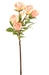 Rosa Artificiale Arancione Multi Spray 5 Fiori 45Cm