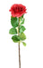 Rosa Artificiale Rossa 66Cm Per Decorazione D'interni