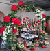 Rosa Artificiale Gigante Rossa 108 Cm Decorazione Interni