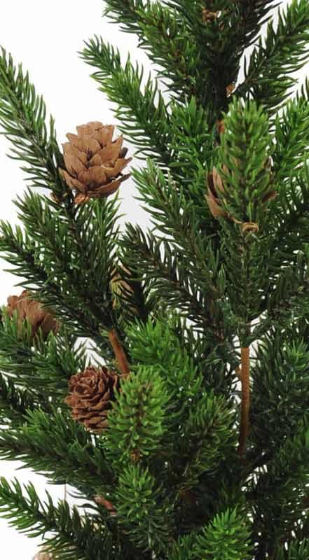 Albero Di Natale Artificiale 45Cm Con Pigne