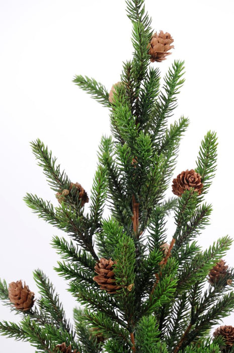 Albero Di Natale Artificiale Da 60 Cm Con Pigne