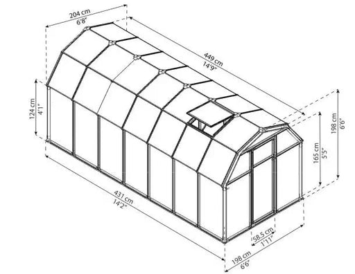 Serra Eco Grow 9 M²