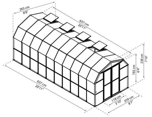 Grande Serra Da Giardiniere 16,9 M²