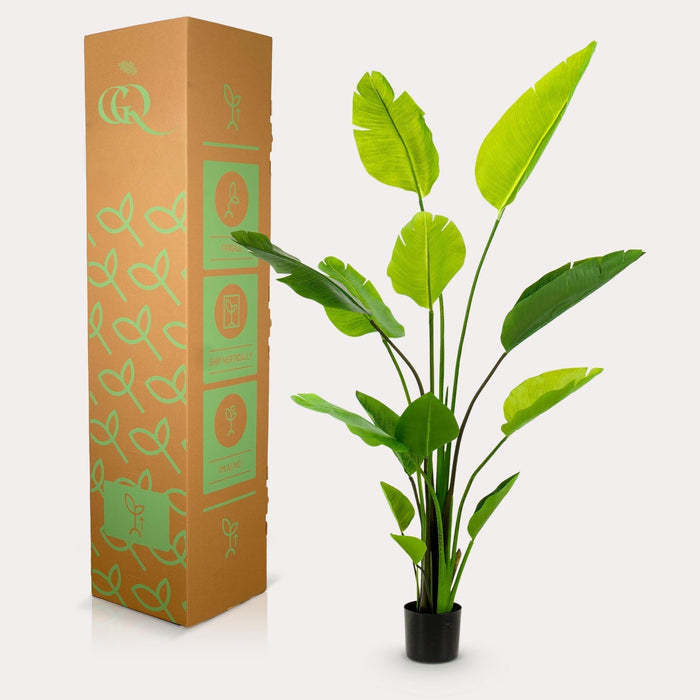 Pianta Artificiale Strelitzia Nicolai - H150Cm, Ø12Cm