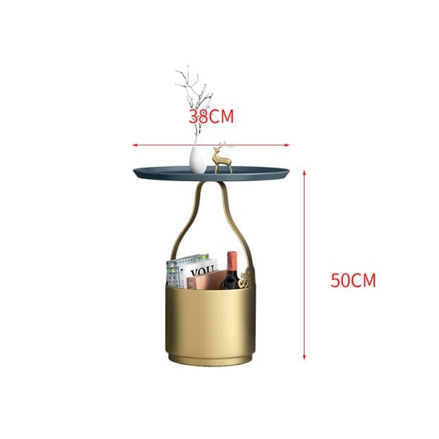 Tavolino Da Caffè Con Pianta In Zaffiro