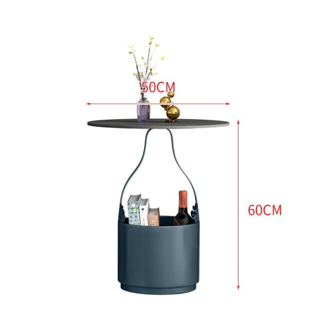 Tavolino Da Caffè Con Pianta In Zaffiro