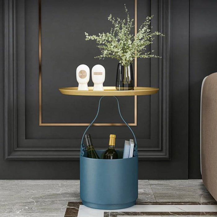 Tavolino Da Caffè Con Pianta In Zaffiro