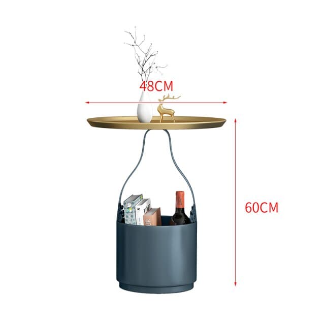 Tavolino Da Caffè Con Pianta In Zaffiro