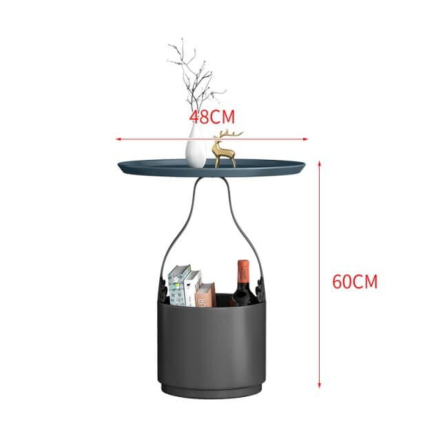 Tavolino Da Caffè Con Pianta In Zaffiro