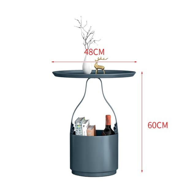 Tavolino Da Caffè Con Pianta In Zaffiro