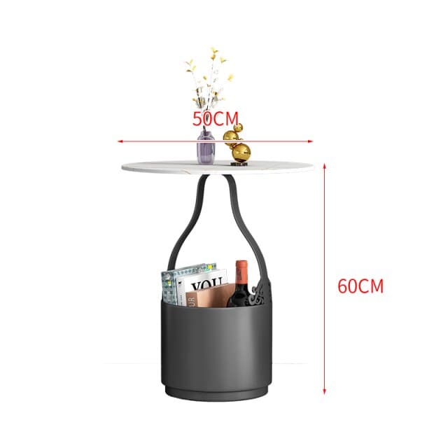 Tavolino Da Caffè Con Pianta In Zaffiro