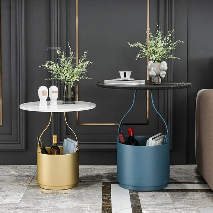 Tavolino Da Caffè Con Pianta In Zaffiro