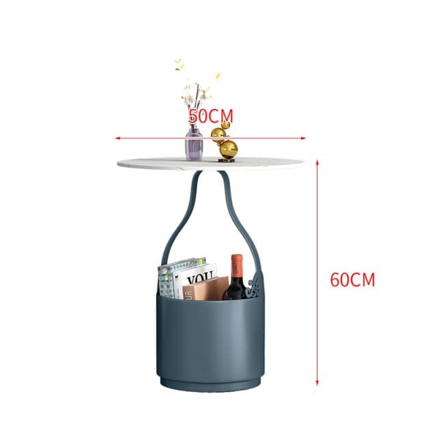 Tavolino Da Caffè Con Pianta In Zaffiro