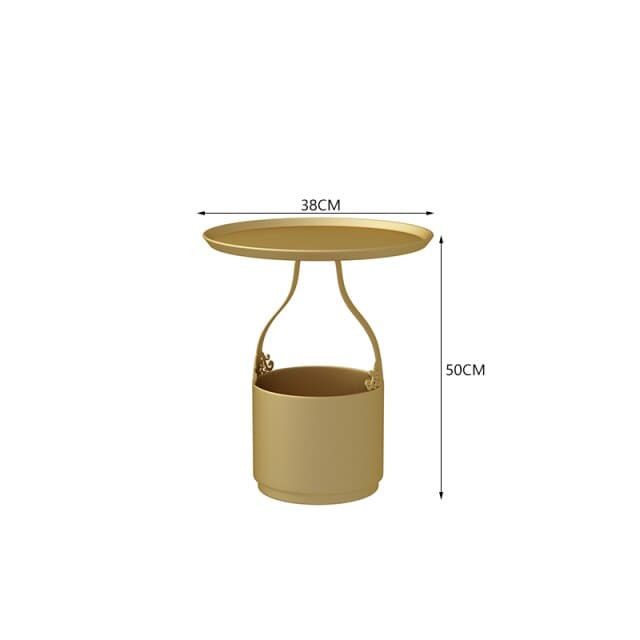 Tavolino Da Caffè Con Pianta In Zaffiro