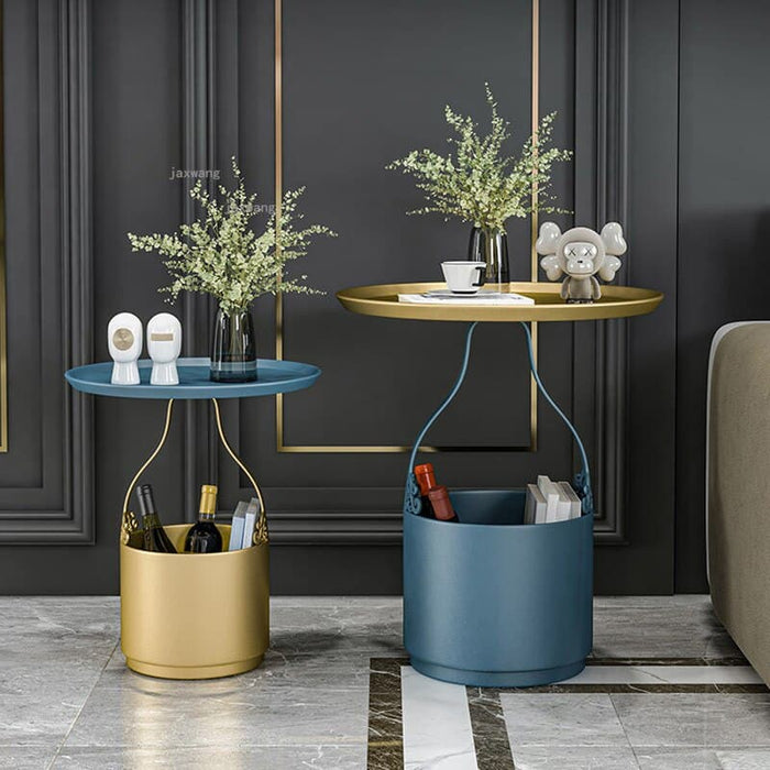 Tavolino Da Caffè Con Pianta In Zaffiro