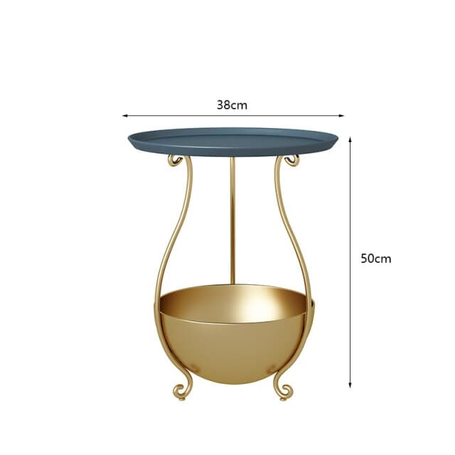 Tavolo Porta Piante In Cobalto