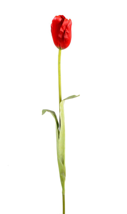 Tulipano Artificiale Rosso 79Cm Per La Decorazione D'interni