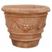 Vaso In Terracotta Orlato Tuscany Ø50Cm H40Cm