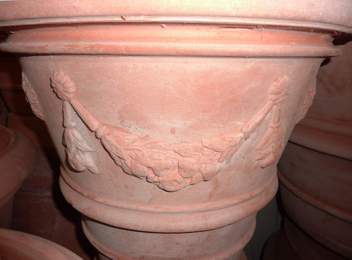 Vaso Toscano In Terracotta Ø100 Cm H80 Cm
