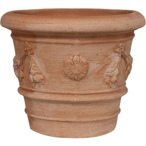 Vaso Toscano In Terracotta Ø80Xh64 Per Piante