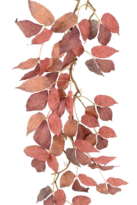 Pianta Rampicante Della Virginia Artificiale Rossa Autunnale Da 115 Cm
